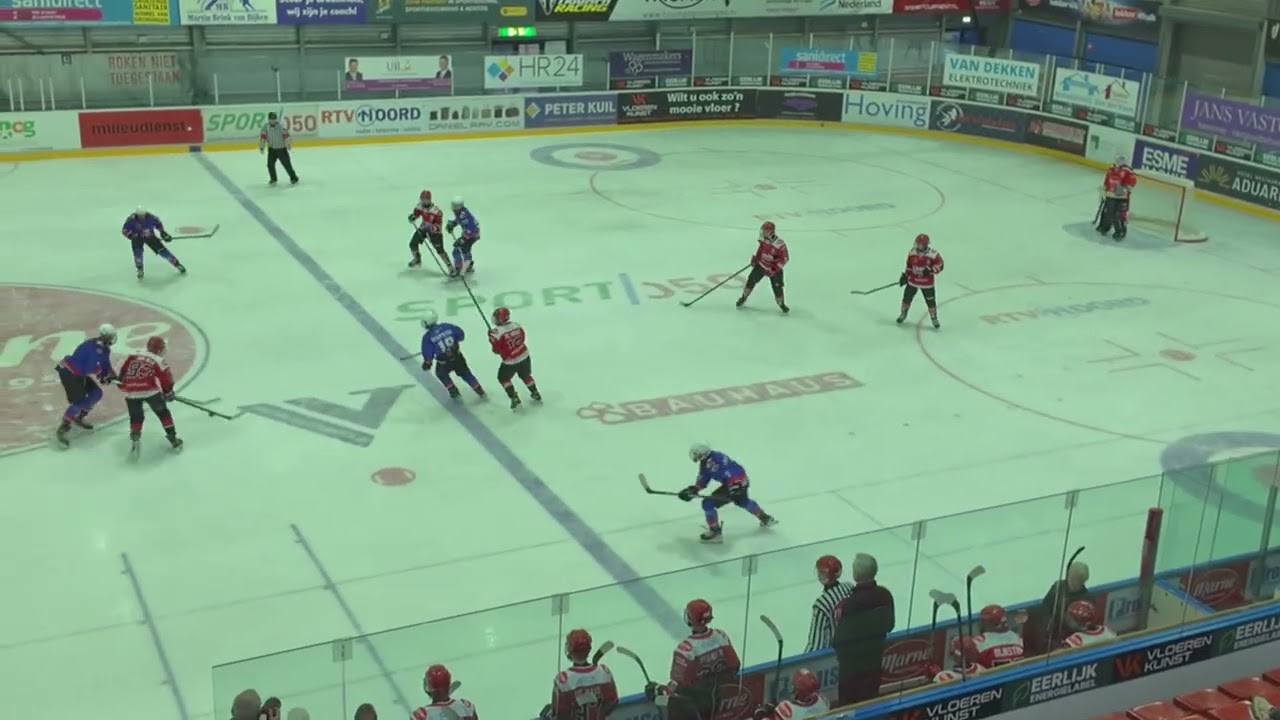 GIJS Groningen U17 VS UNIS Flyers Heerenveen U17 1/3