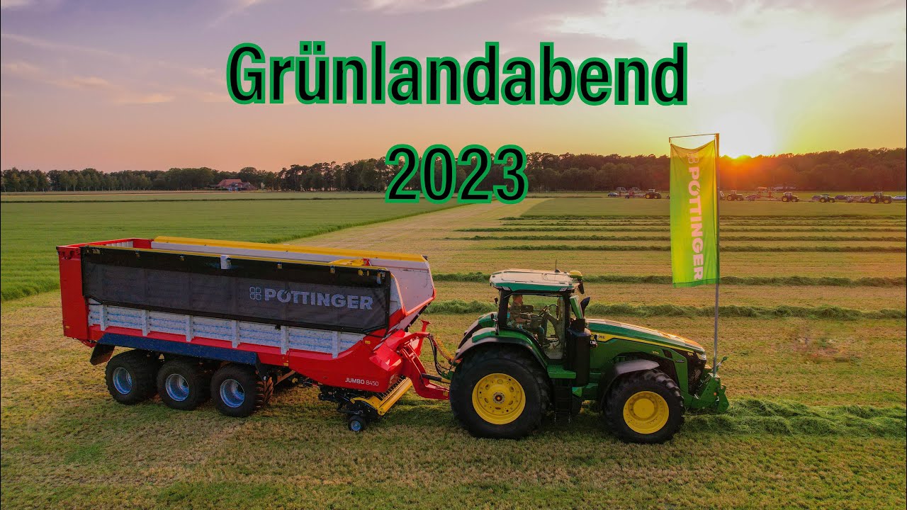 Gr&uuml;nlandabend von Deppe & St&uuml;cker GMBH und Brinkmeier Landtechnik mit P&ouml;ttinger und John Deere
