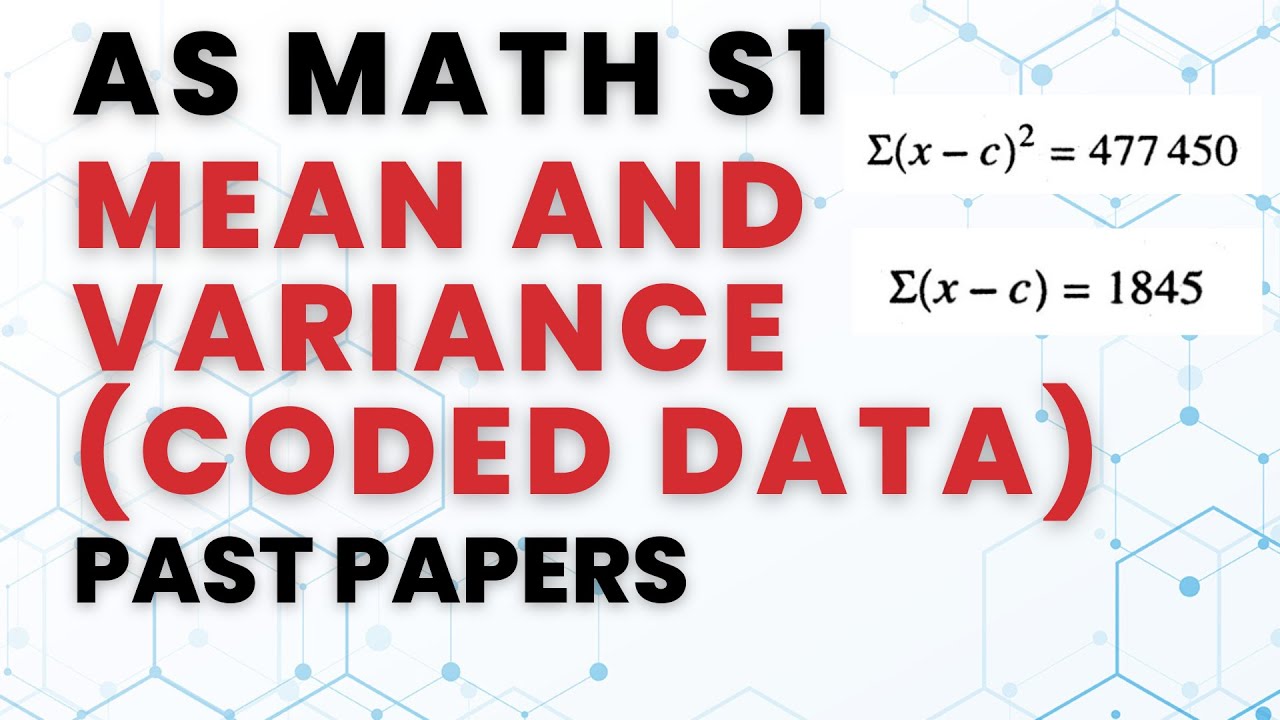 S1 Mean and Standard deviation - How to Calculate Mean and Standard Deviation or Variance