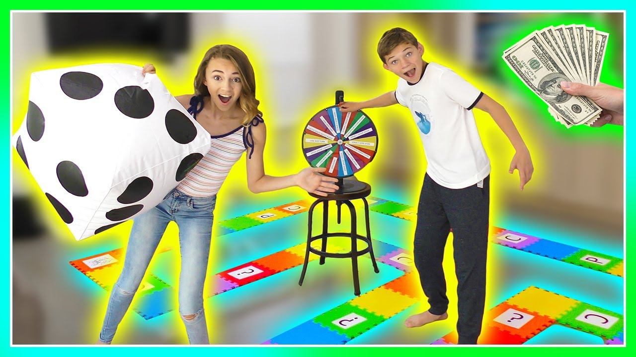GIANT BOARD GAME CHALLENGE - Winner Gets CASH! | We Are The Davises