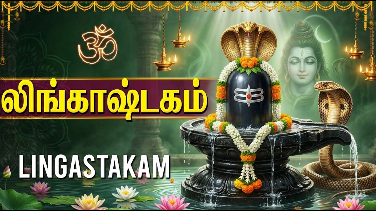 Lingashtakam Full In Tamil 🙏 | Sivan Bhathi Padalgal | Powerful Shiva Tamil Devotional Songs