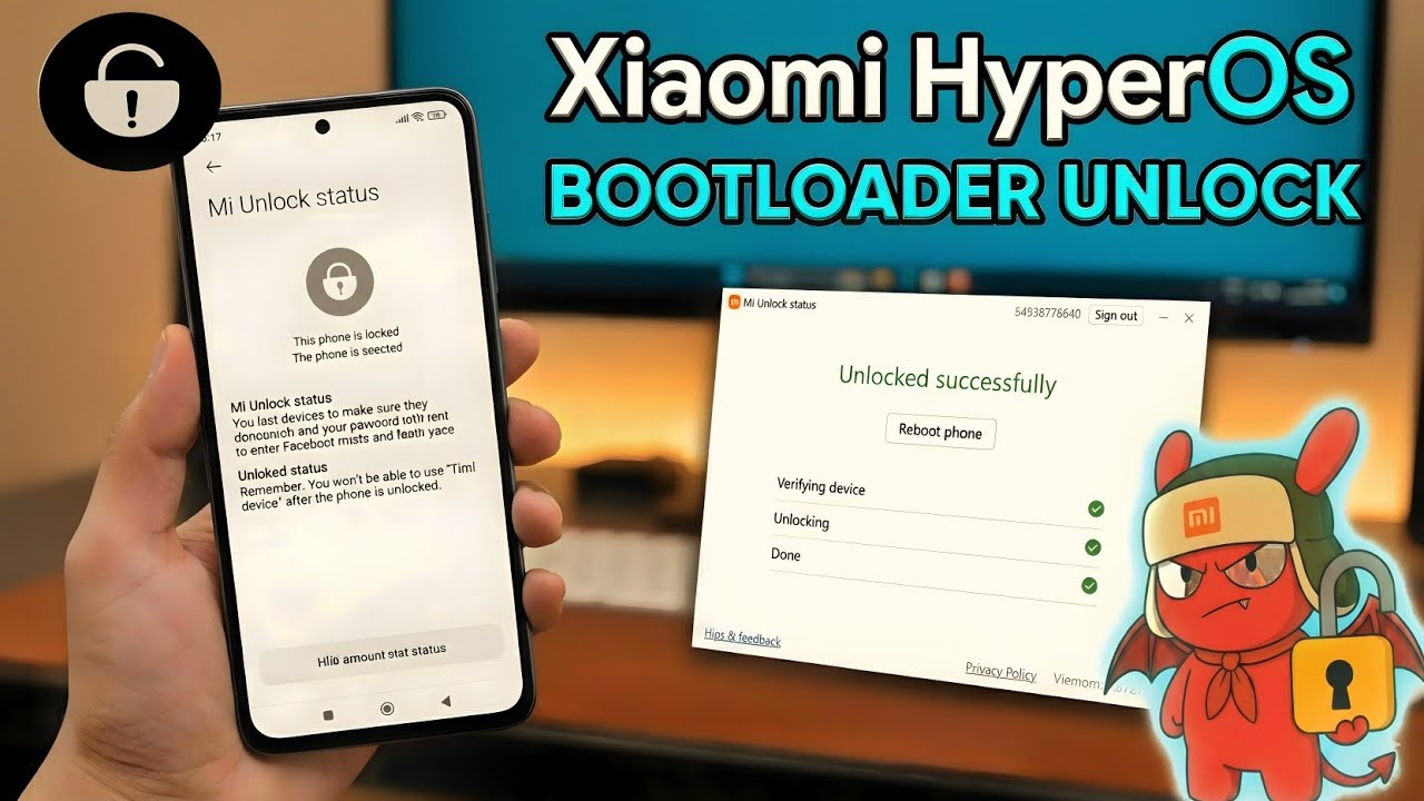 Разблокировка загрузчика HyperOS | Как разблокировать загрузчик на Xiaomi