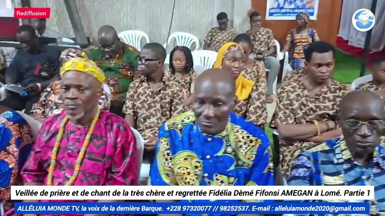 Repos Éternel la chère regrettée Fidélia Dèmé Fifonsi AMEGAN. Partie 1