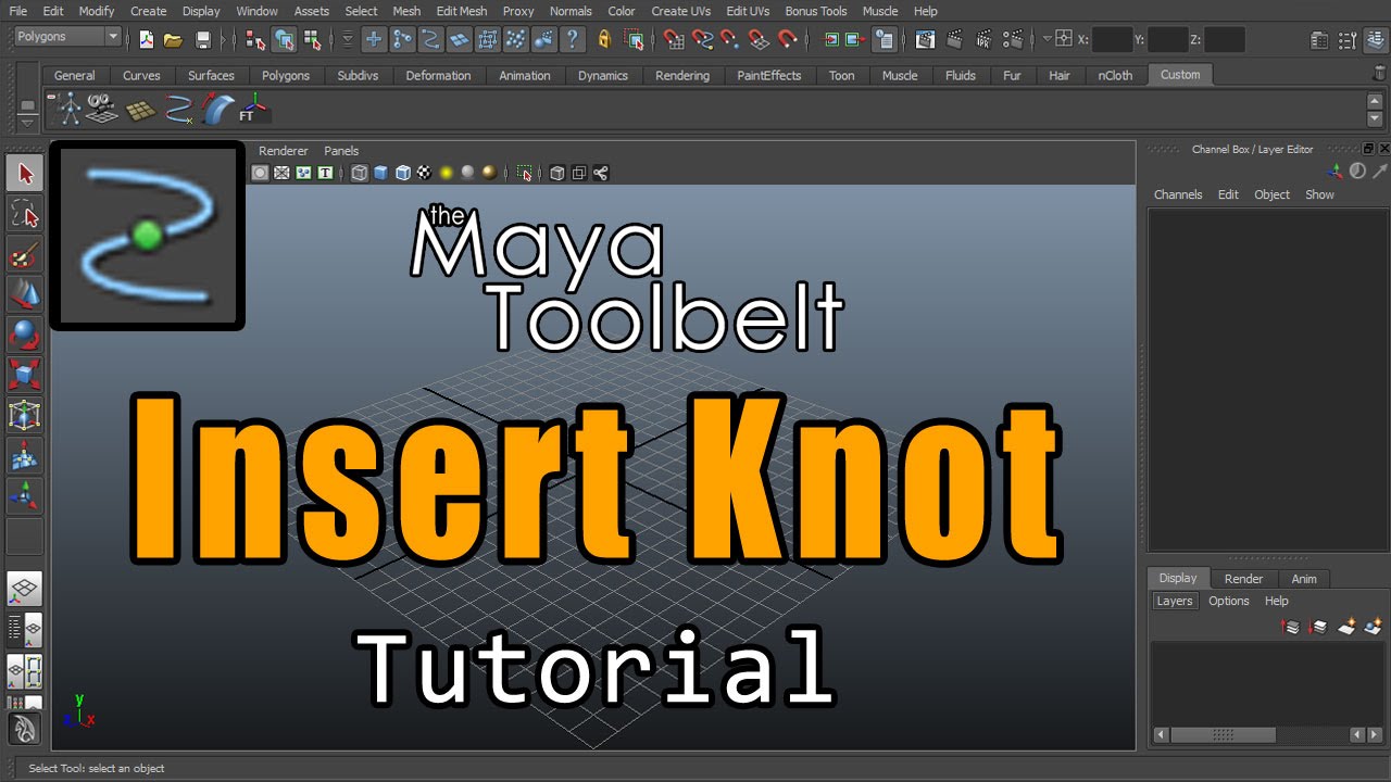 The Maya Toolbelt - Insert Knot