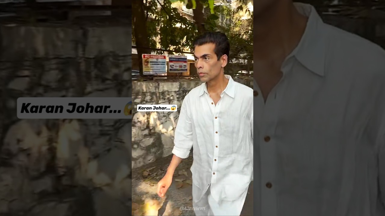 Karan Johar said, &ldquo;I have body dysmorphia 😱 #karanjohar #shortvideo #shorts