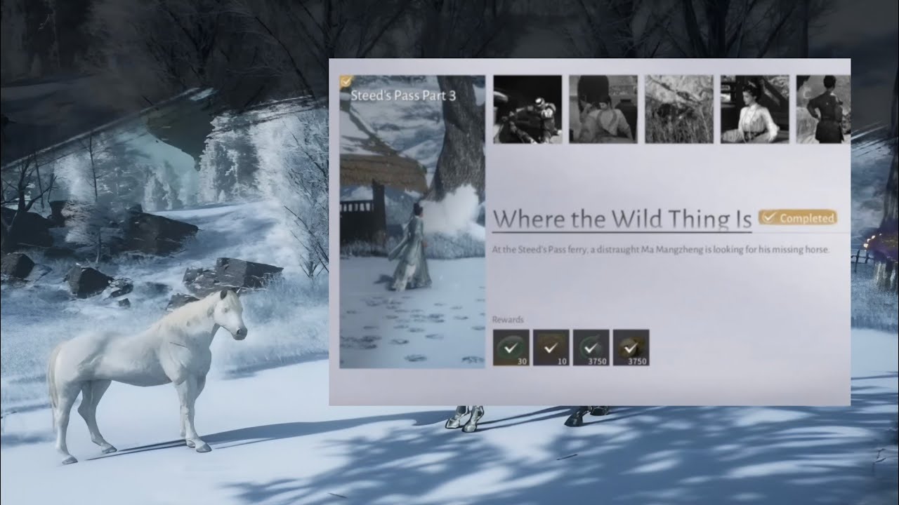 Where the Wild Thing is  - Wandering Tales Steed's Pass Where Winds Meet