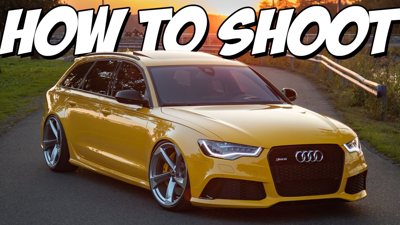 Vegas Yellow RS6 Photoshoot & Pro Tips How to Make Your Photos Better.