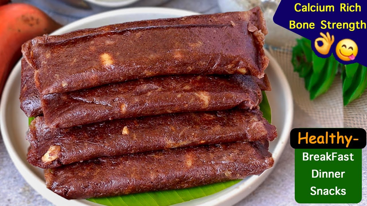 சத்தான இந்த ஸ்வீட் 10 சாப்பிட்டாலும் பத்தாது taste👌| ragi flour sweet | banana sweet | Healthy Sweet