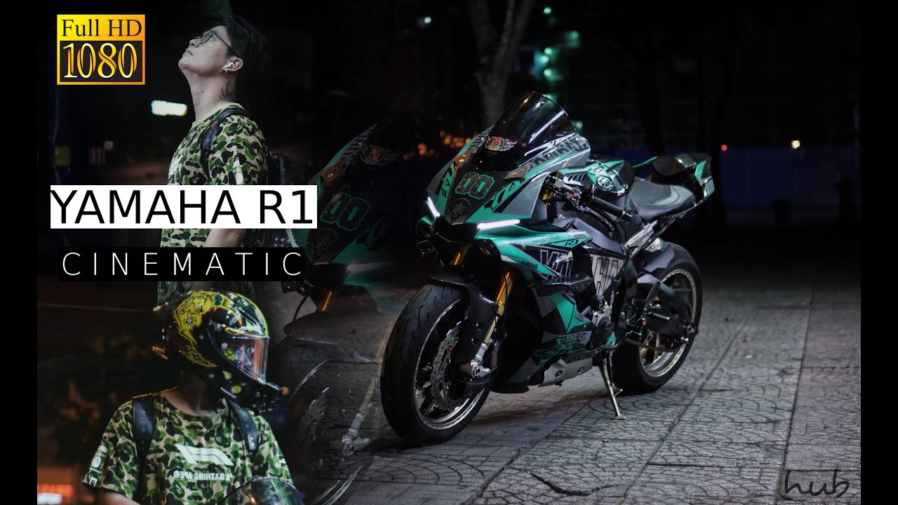YAMAHA YZF R1 CINEMATIC ft @VinhPhan07  | PORNteam | Video by @hub6310