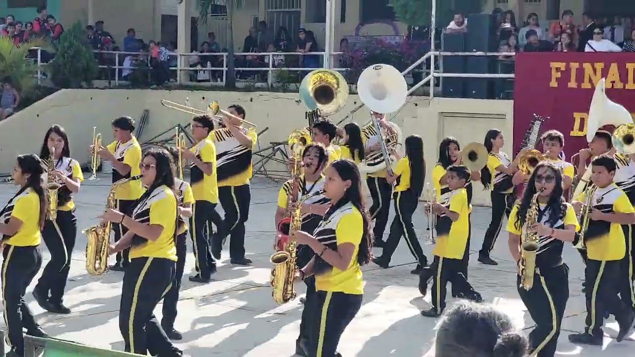 Banda Marcial Alfonso Guillén Zelaya - Final de Temporada OBH - ANBMH