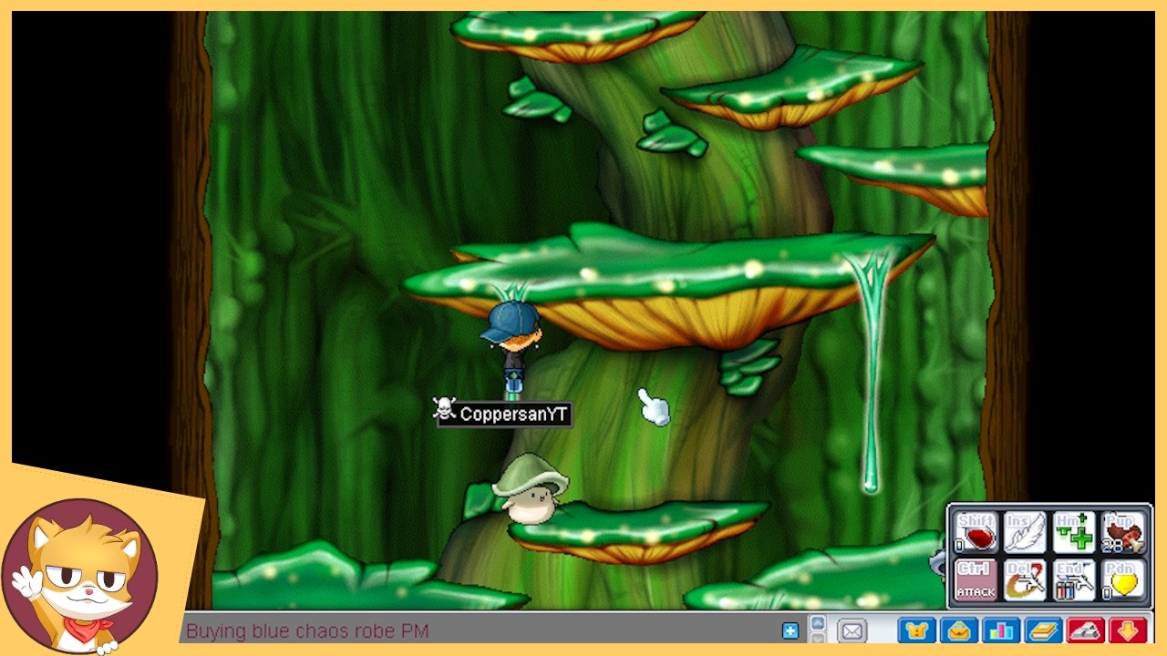 🔴MapleStory Classic World Day 4 - Warrior to Level 25, Starting Mage