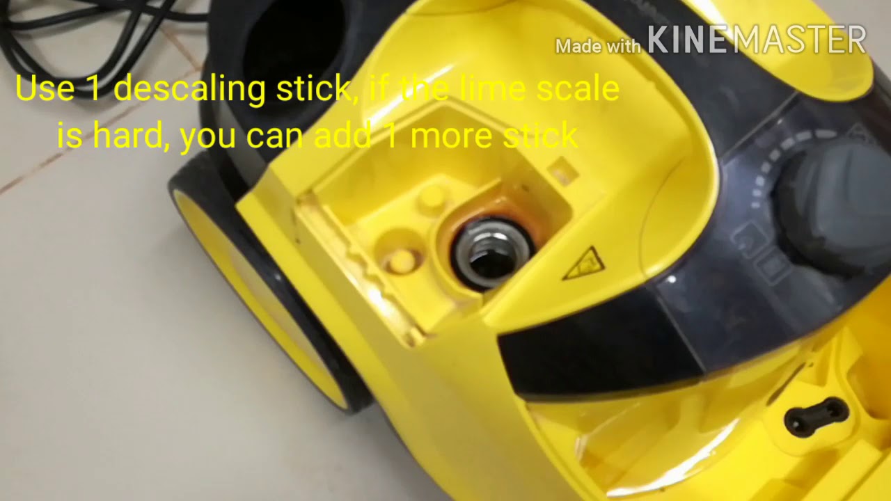 KARCHER SC5 Steam Cleaner - This steamer would kill bacteria 99.99%.