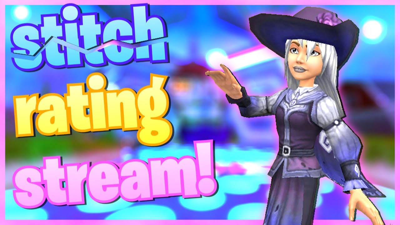 🔴Wizard101 LIVE: RATING YOUR STITCHES! ( realm pixie, commons! )