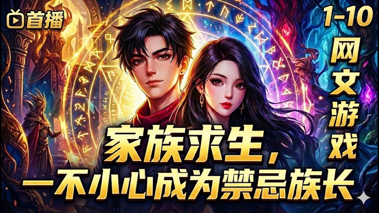 《家族求生，一不小心成为禁忌族长》全球进入家族求生游戏！世界每秒都在扭曲，我的祖屋竟能无限进化？🔥
