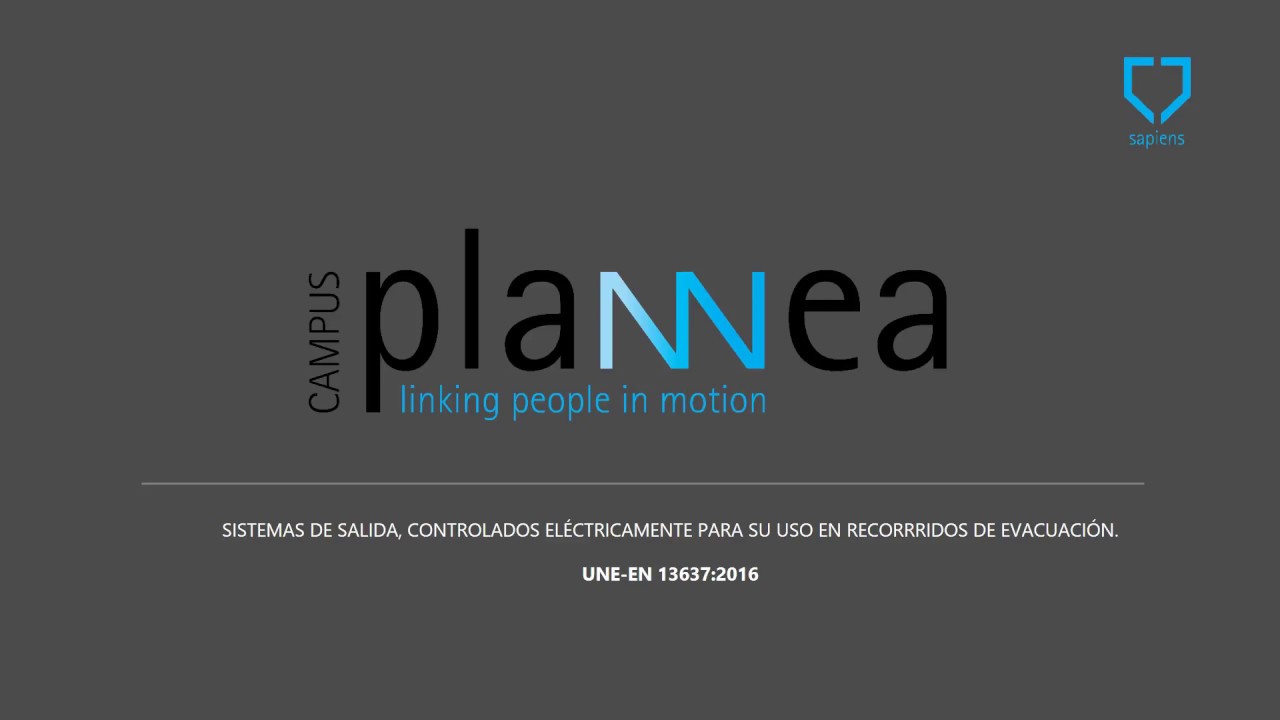 EN13637 Salidas emergencia entorno construido. INN SOLUTIONS