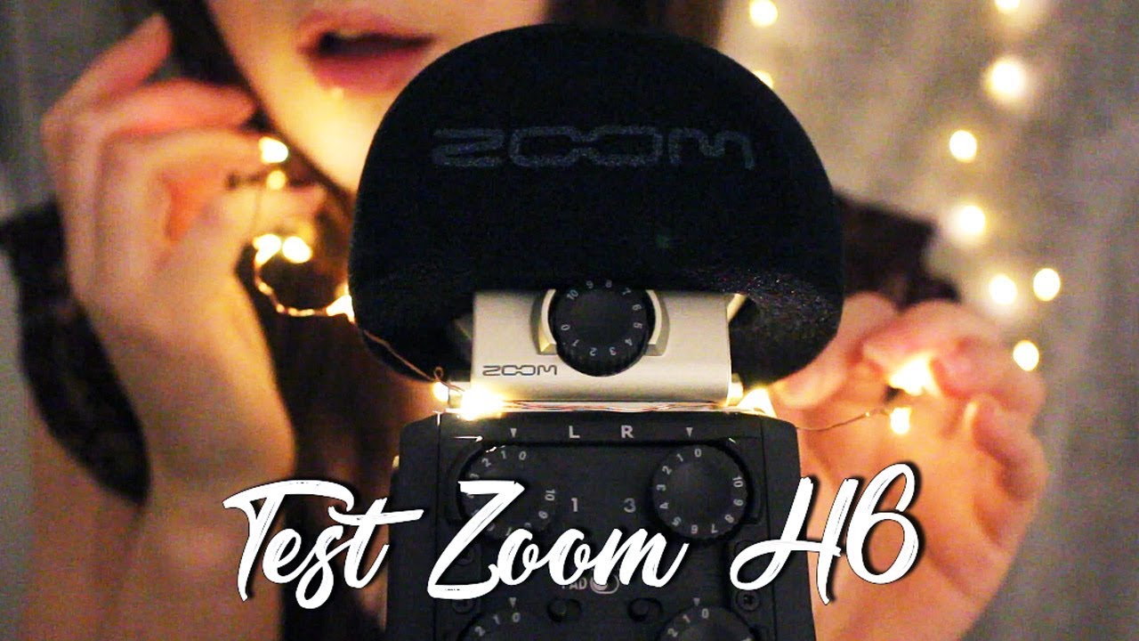 ASMR Je teste le micro Zoom H6 !