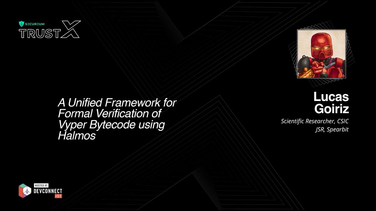 A Unified Framework for Formal Verification of Vyper Bytecode using Halmos