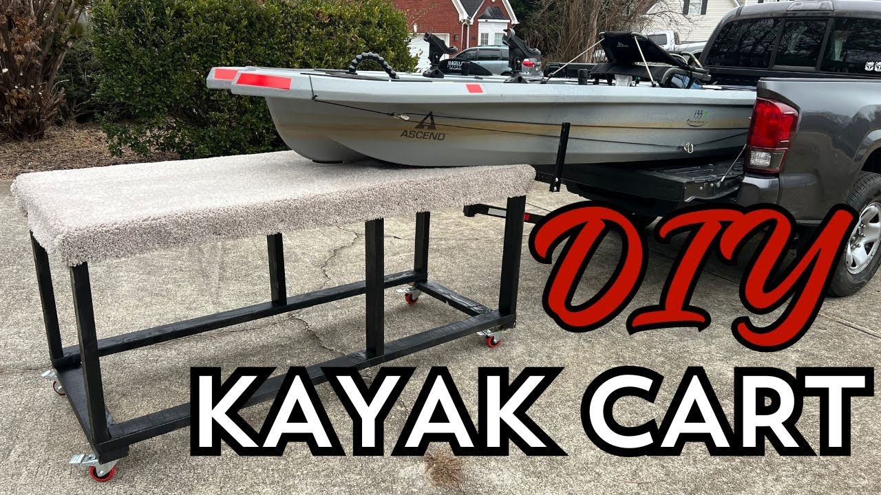 KAYAK STORAGE CART | DIY