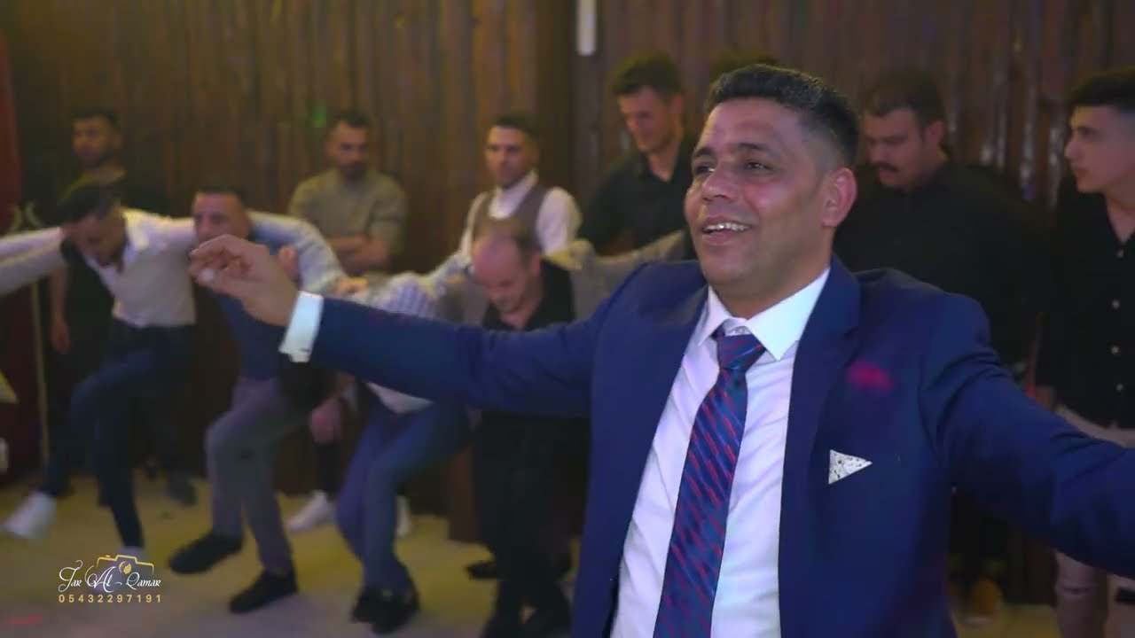 الفنان علي الاسمر افراح الجيسات زفاف العريس \\ حسن ابو رسول \\ PART 4 استوديو جار القمر