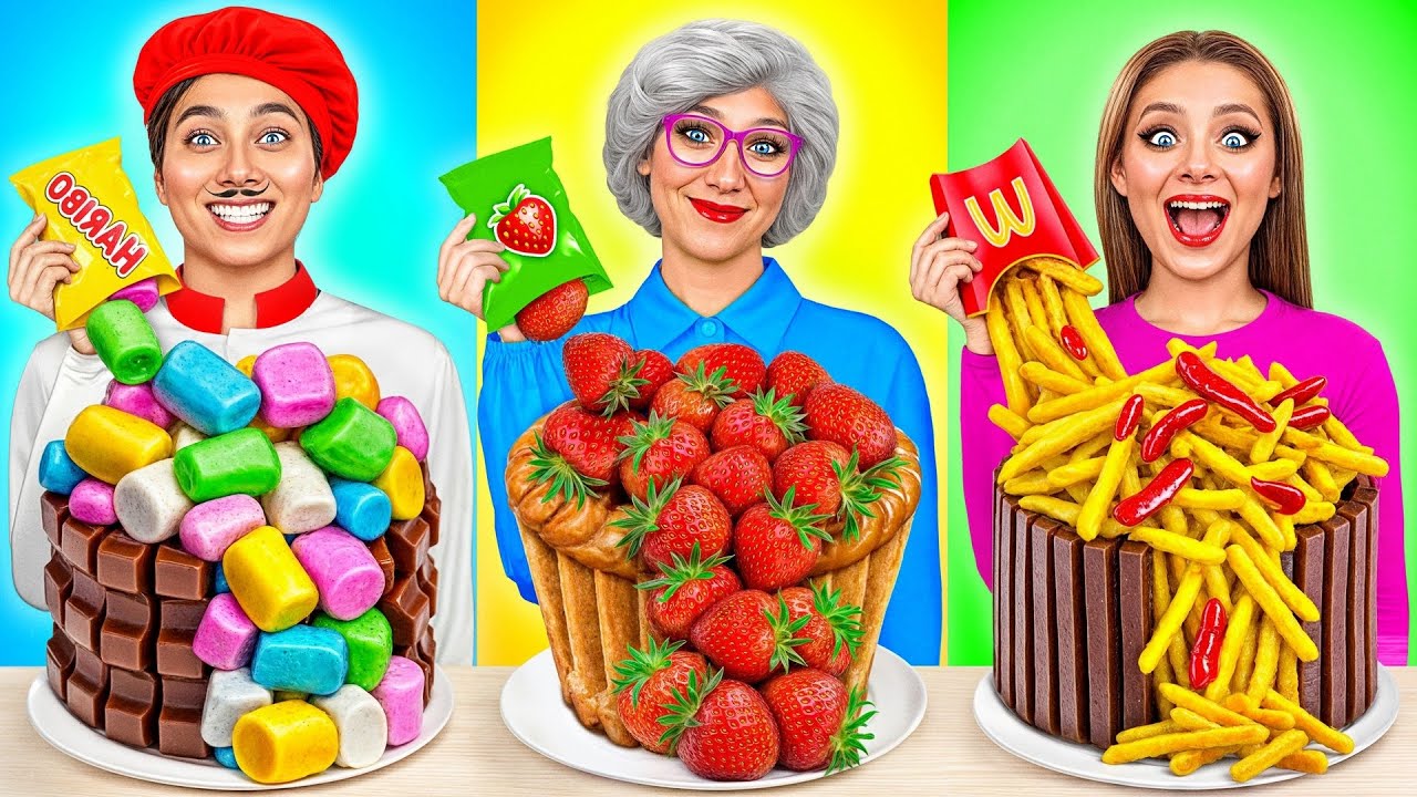 Кулинарный Челлендж: Я против Бабушки | Кухонные Лайфхаки и Рецепты от Trend DO Challenge