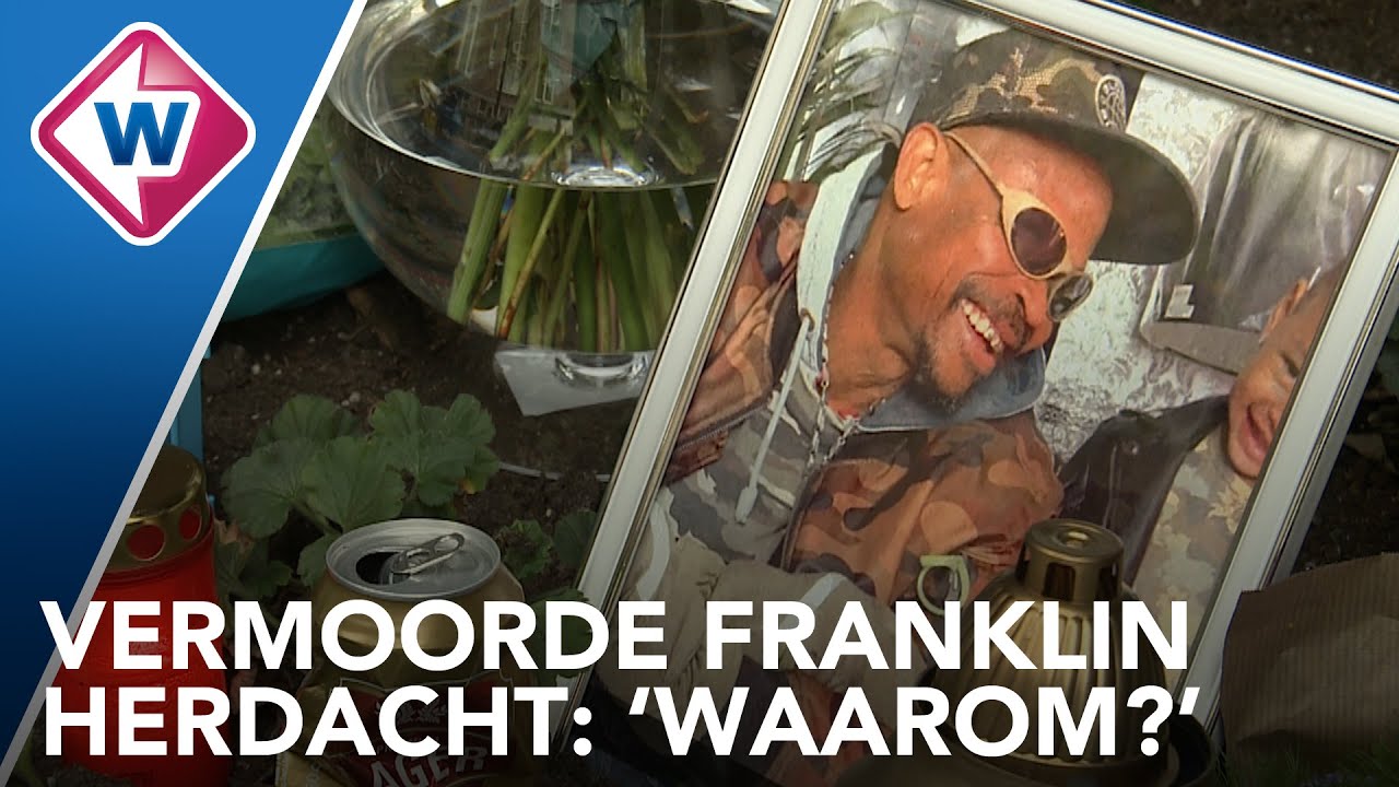 Drukbezochte stille tocht voor vermoorde Franklin: 'Mijn vraag is waarom' - OMROEP WEST