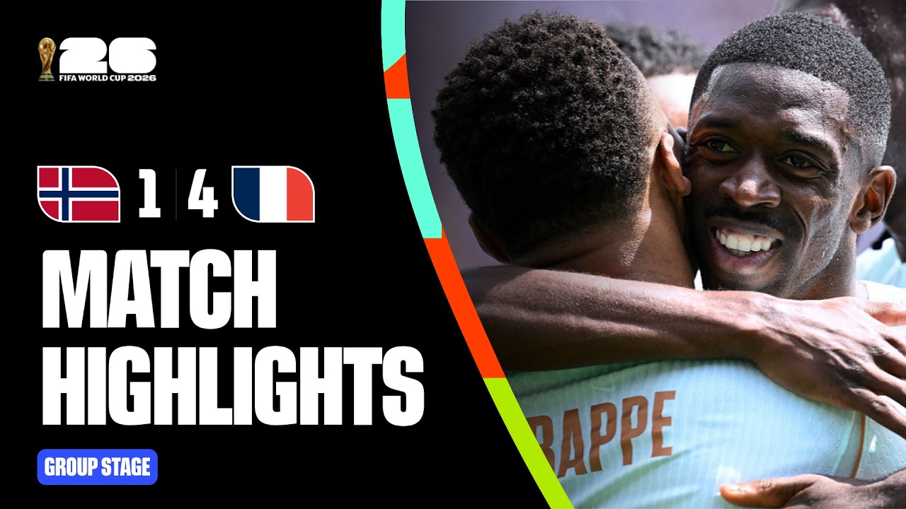 Highlights | Norway 1-4 France | FIFA World Cup 2026&trade;