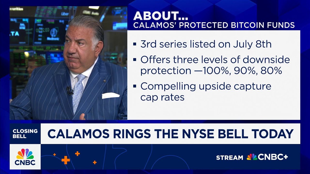 Calamos Investments CEO on its protected bitcoin fund offerings