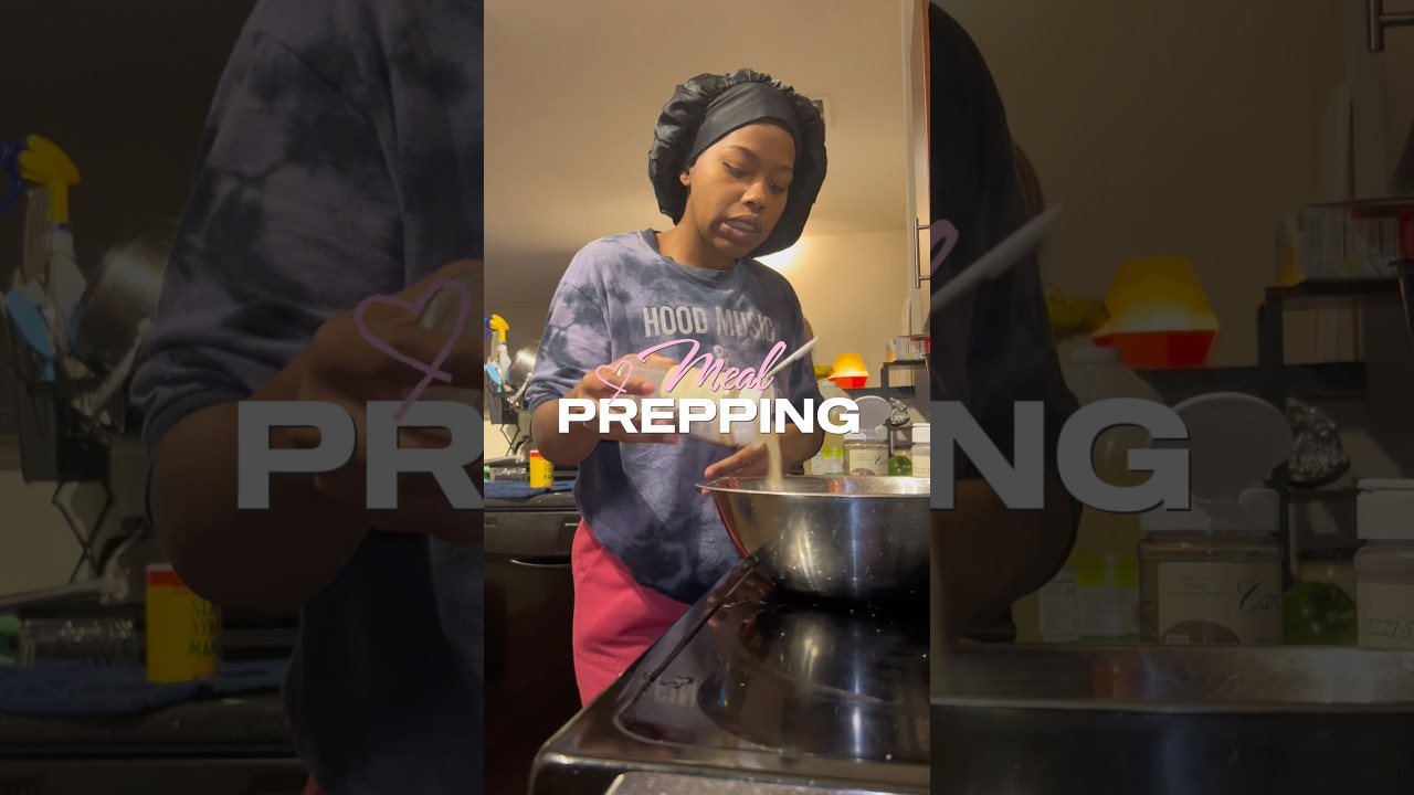 Meal PREPPING 💞😮‍💨 