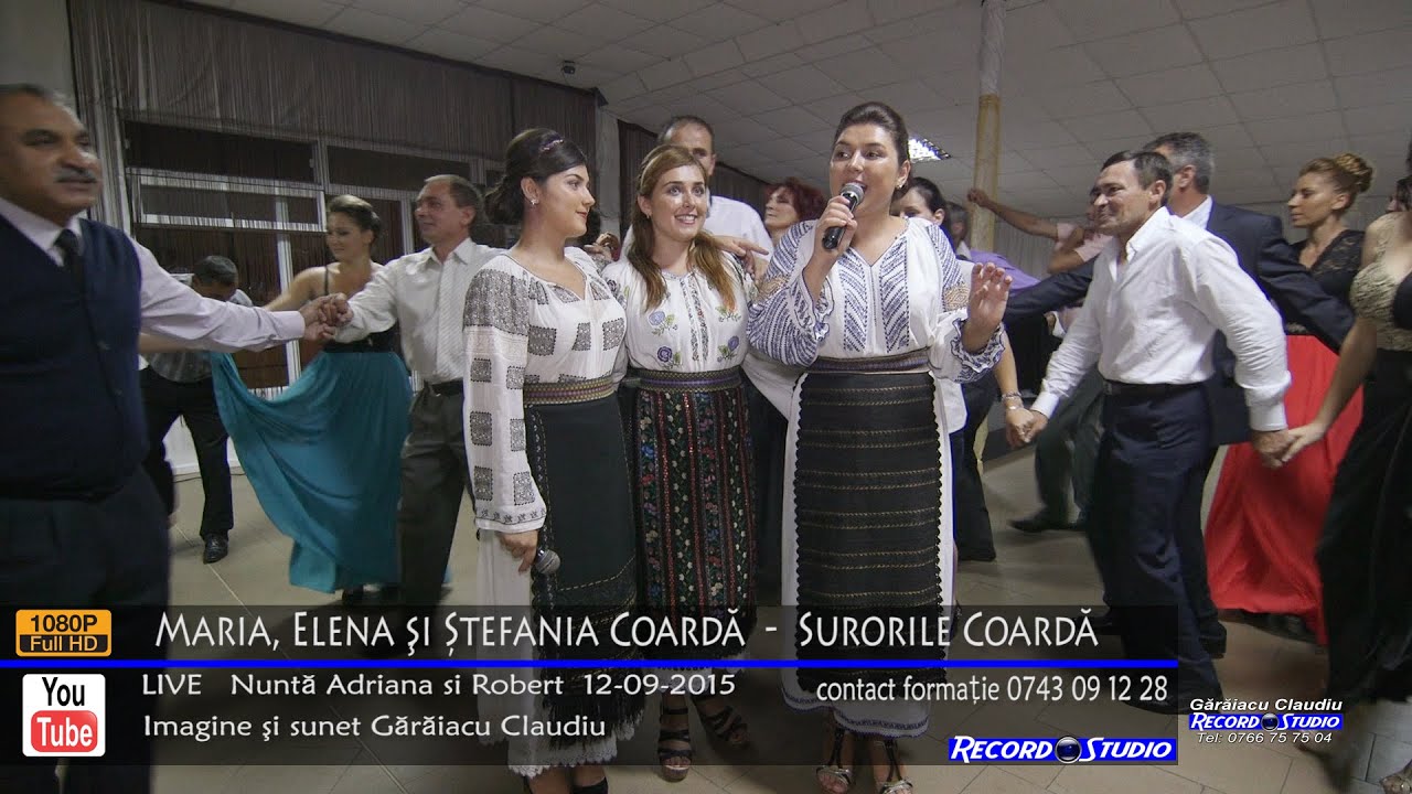 Surorile Coarda Colaj SARBA part.2 LIVE Nunta Robert si Adriana 12-09-2015