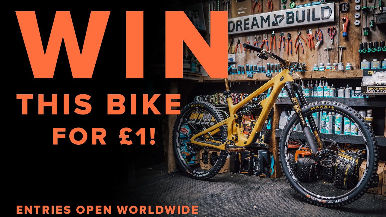 WIN this YETI SB160 + FOX Podium + Shimano XTR Di2 + Trickstuff brakes FOR &pound;1!