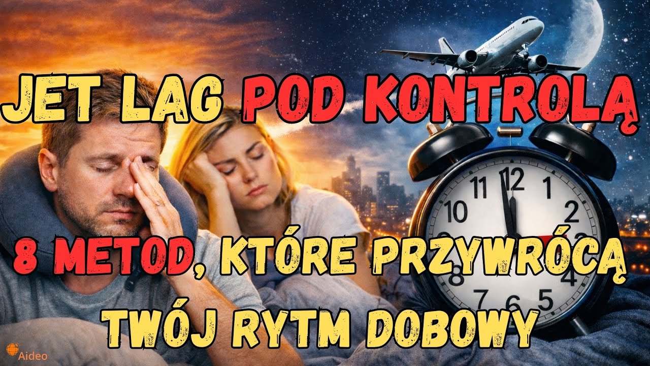 Jet lag pod kontrolą: 8 metod, kt&oacute;re przywracają rytm dobowy