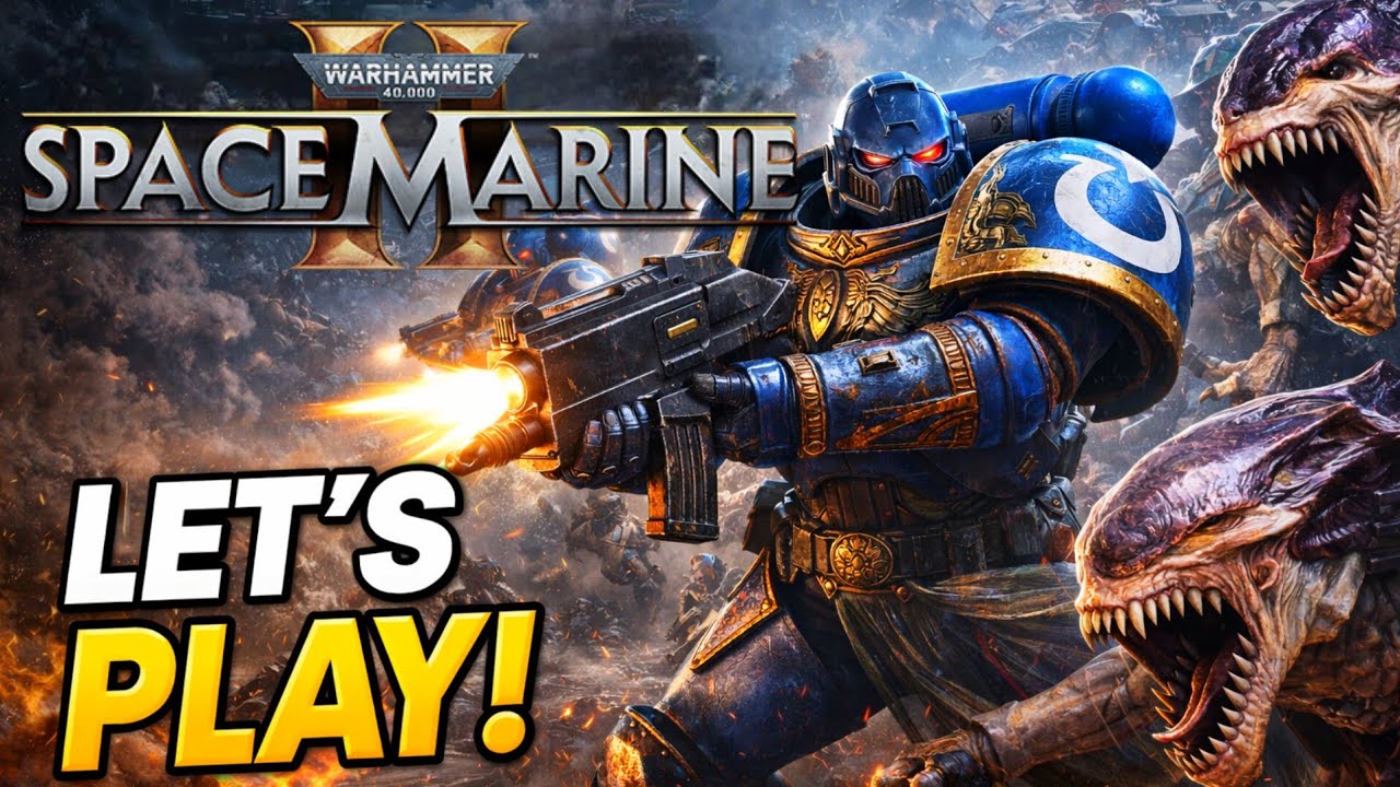 Warhammer 40K: SPACE MARINE 2 - EPIC Gameplay Prologue, Deathwatch on Kadaku, PART 1 | NO Commentary