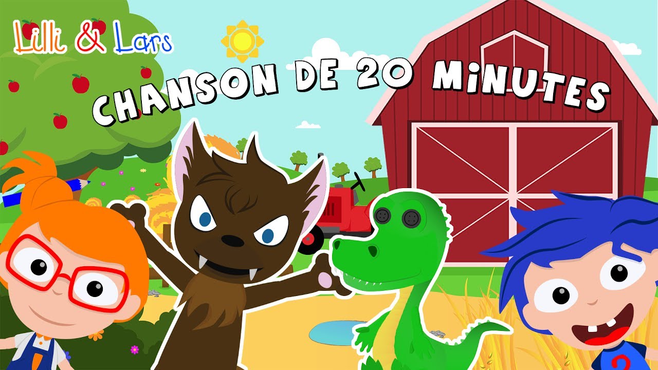 promenons-nous dans les bois en français - CHANSON DE 20 MINUTES