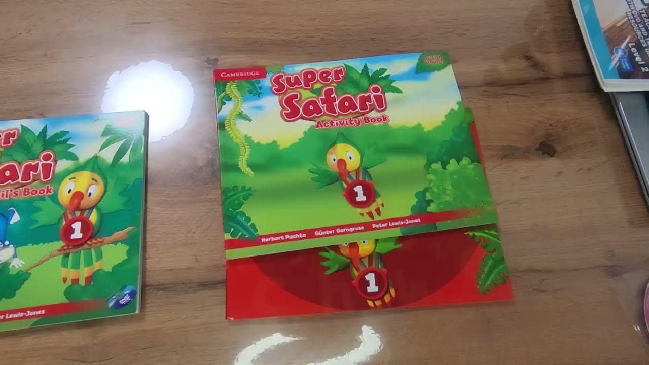 Пособия по английскому языку от 3х лет, 3-5 лет. Super Safari 1