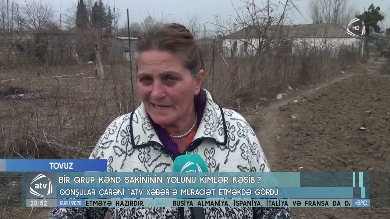 Tovuzda bir qrup kənd sakininin yolunu kimlər kəsib?