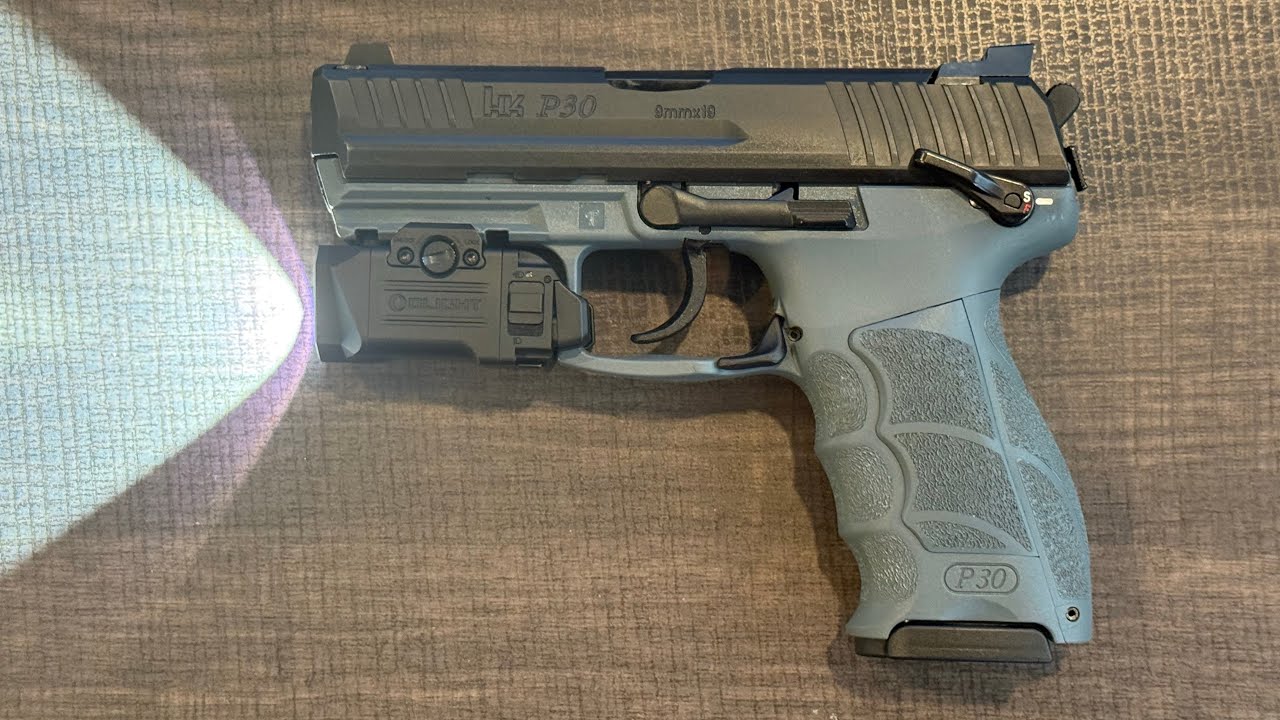 Настройка HK P30S / Olight PLX #edc #edcgear #personaldefense #hk #olightworld