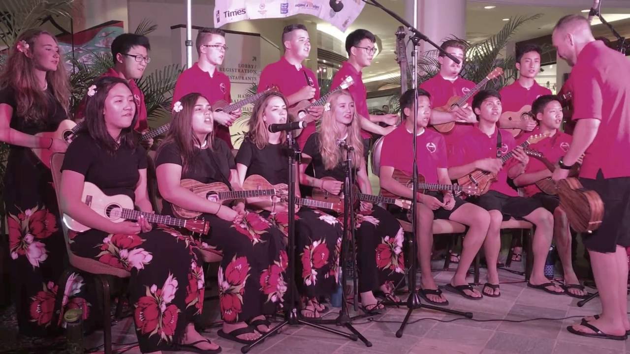 Langley Ukulele Ensemble 2016-BILLY JEAN, EYE of the TIGER, SWEET CHILD O' MINE
