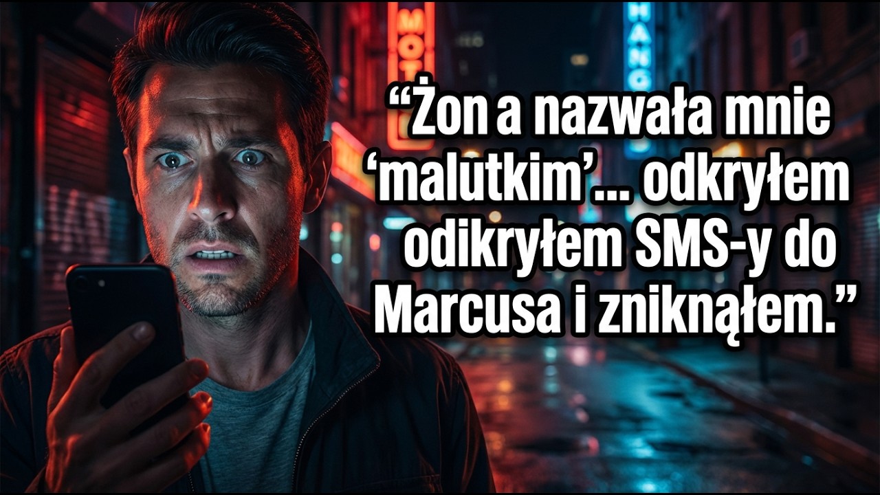 Moja żona nazwała mnie „malutkim mężczyzną”na swojej imprezie Znalazłem jej sekretne SMS-y do