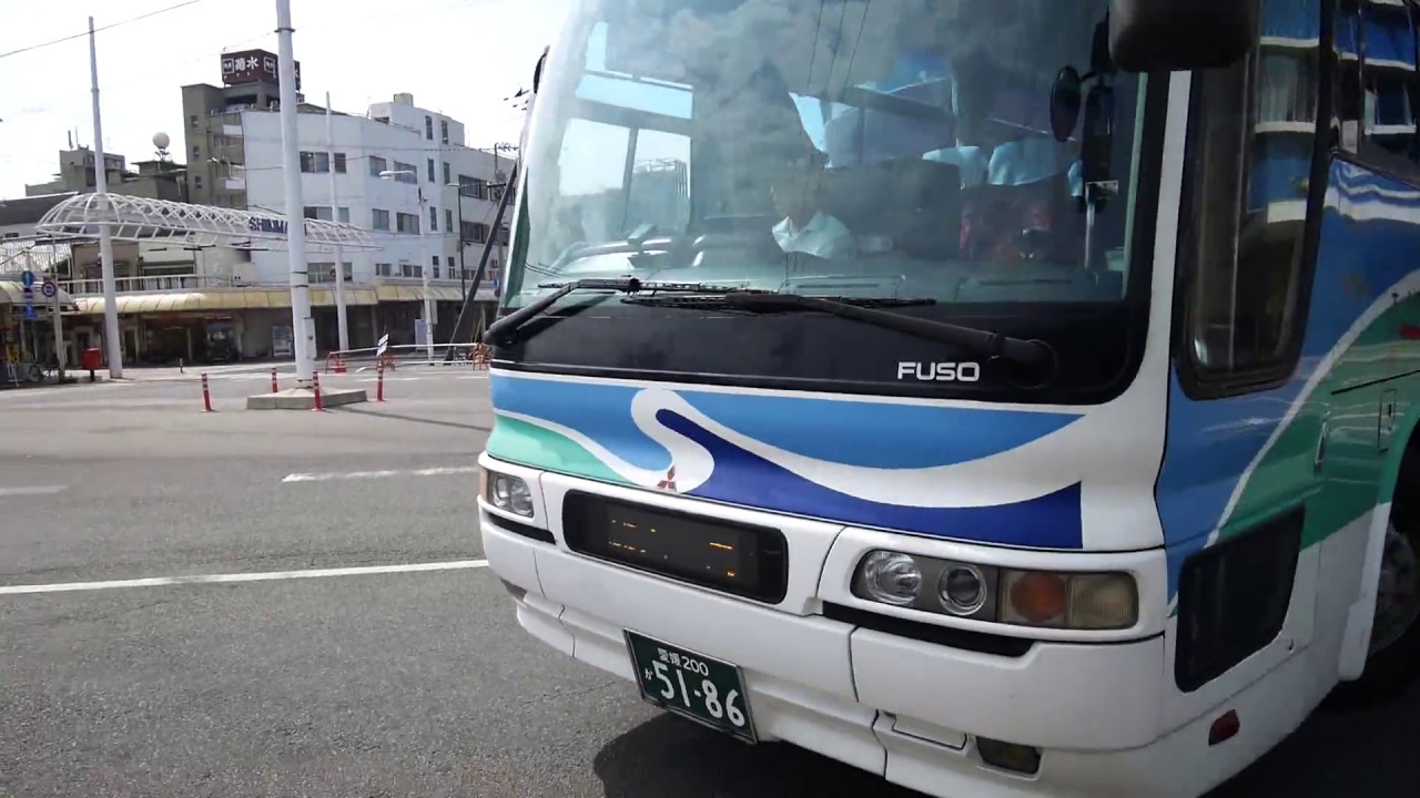 【前面展望】今治桟橋・今治港～伯方島～宮浦港【せとうちバス・大三島線】