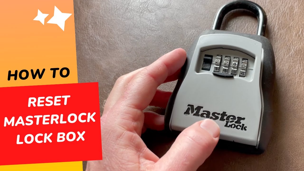 Как сбросить код изменения на замке Masterlock
