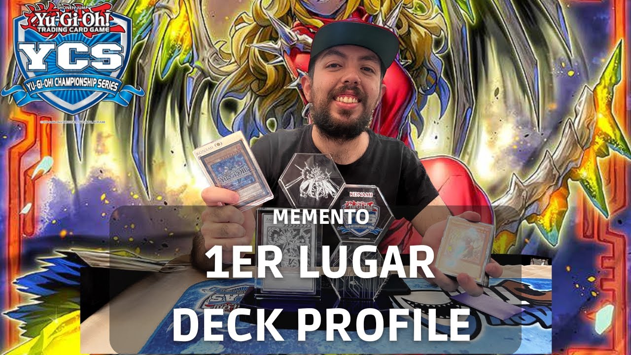 1er Lugar YCS M&eacute;xico 2025 Memento - Rene Ybarra Yu-Gi-Oh!