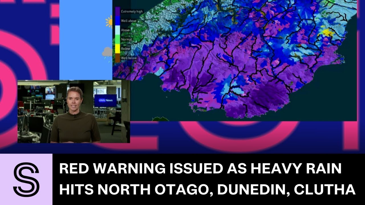 Red warning issued as heavy rain hits North Otago, Dunedin, Clutha | Stuff.co.nz
