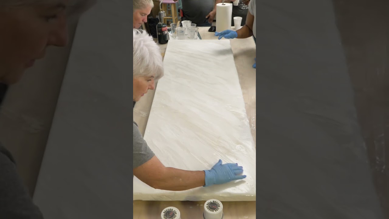 Making an Elegant Countertop Design with Resin