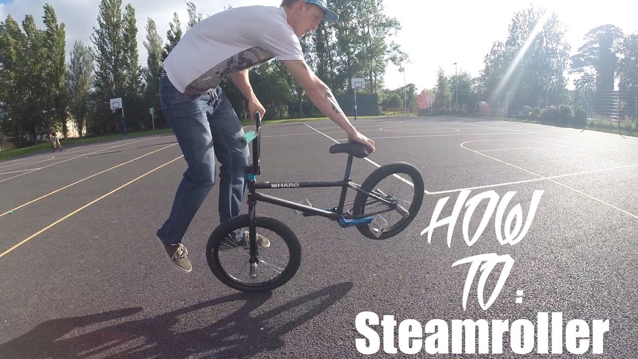 HOW TO FLATLAND BMX | Steamroller