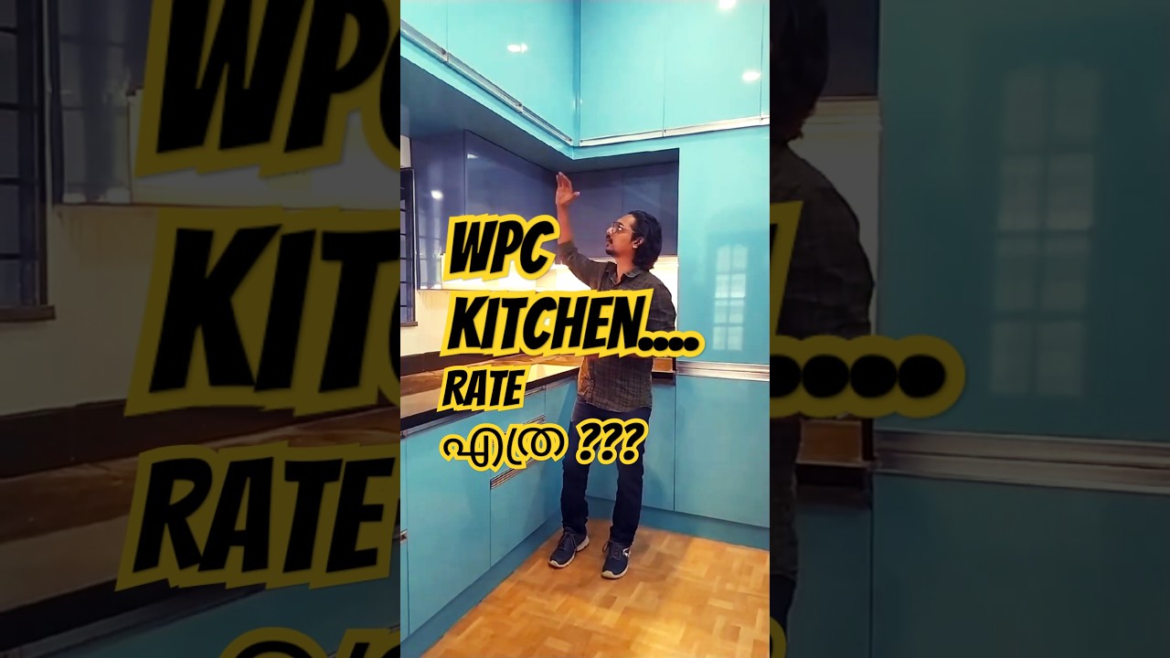 Modular Kitchen cost and material, Wpc kitchen kerala. ilam interiors kottayam