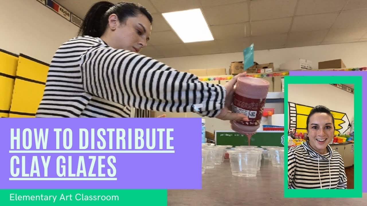 How to Distribute Clay Glazes in Your Art Classroom