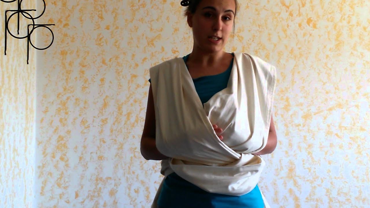 FWCC pretied_ Pancia contro pancia preannodata o Front Wrap Cross Carry_Amrita