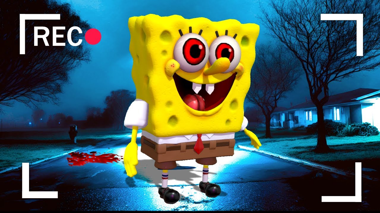 SURVIVING HORROR SPONGEBOB... (Full Movie)
