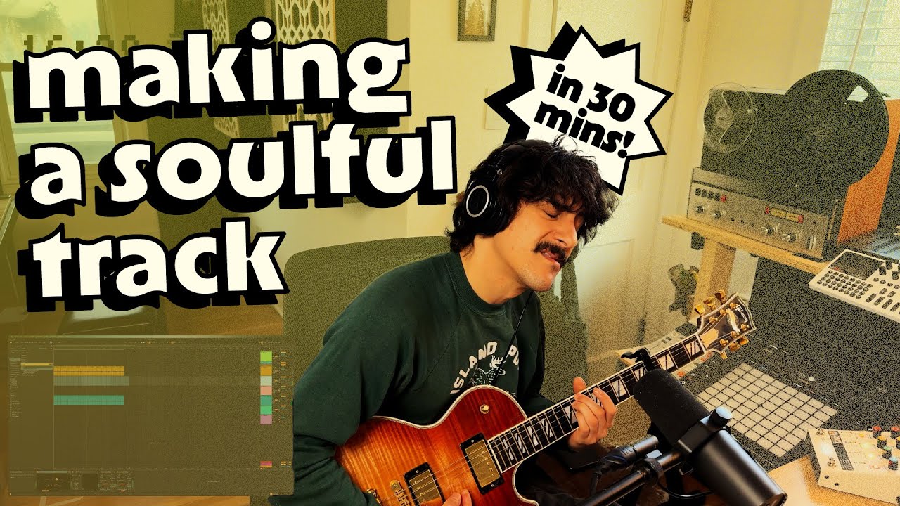 no drums. just chill. making a track in 30 mins | LBS 25