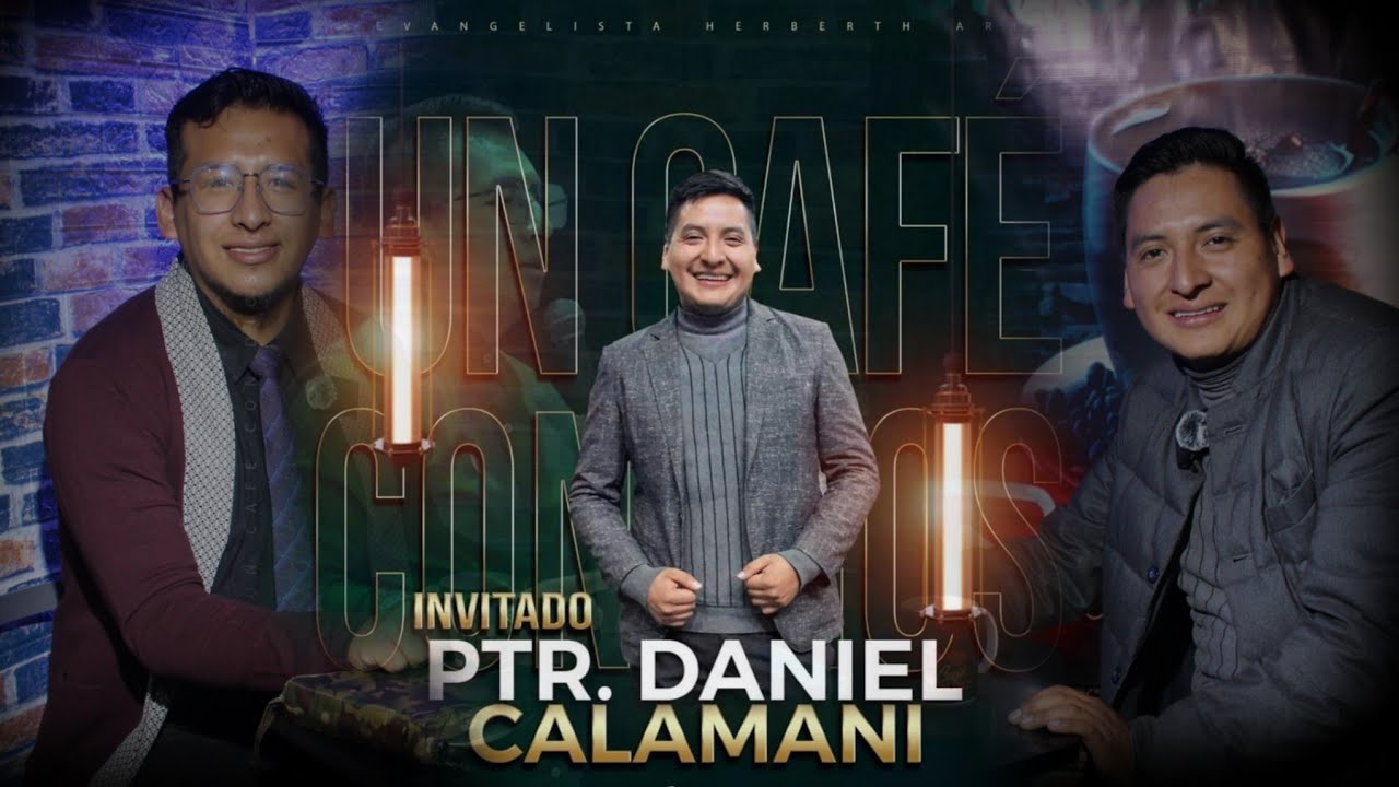 MATARON A SU PADRE😪 y Comenzó el Ministerio | Entrevista 📹Pastor Daniel Calamani | Un Café con Dios☕